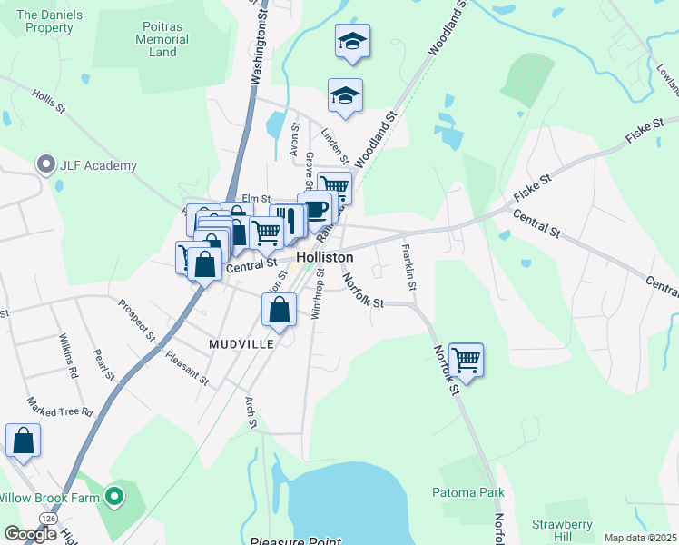 61 Norfolk Street, Holliston MA Walk Score