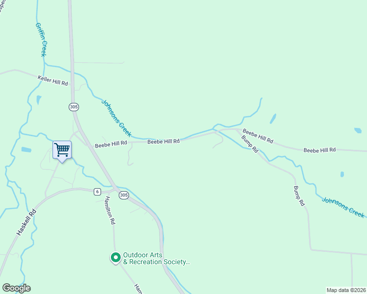map of restaurants, bars, coffee shops, grocery stores, and more near 9223 Beebe Hill Road in Cuba