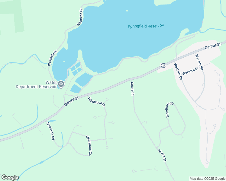 map of restaurants, bars, coffee shops, grocery stores, and more near 31 Chadbourne Circle in Ludlow