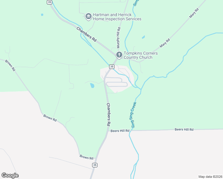 map of restaurants, bars, coffee shops, grocery stores, and more near 344 Chambers Road in Horseheads