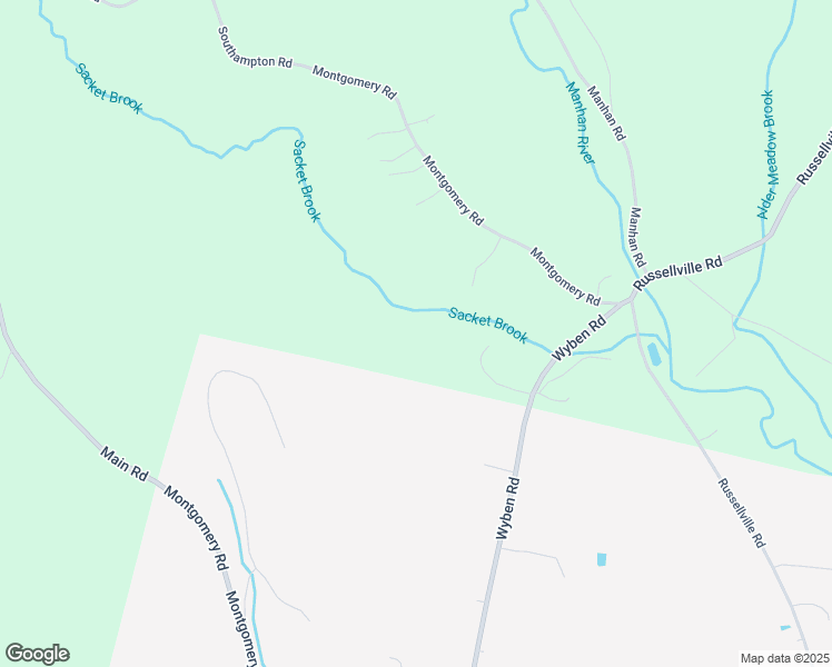 map of restaurants, bars, coffee shops, grocery stores, and more near 154 Russleville Road in Southampton