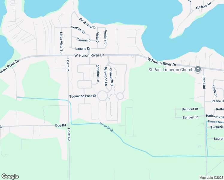 map of restaurants, bars, coffee shops, grocery stores, and more near 13574 Chinkapin Drive in Belleville