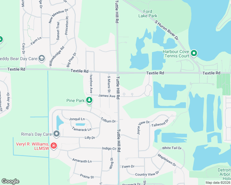 map of restaurants, bars, coffee shops, grocery stores, and more near 9031 Summit Court in Ypsilanti