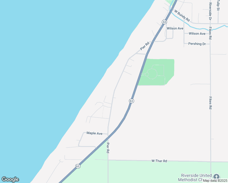 map of restaurants, bars, coffee shops, grocery stores, and more near 4928 Pier Road in Coloma