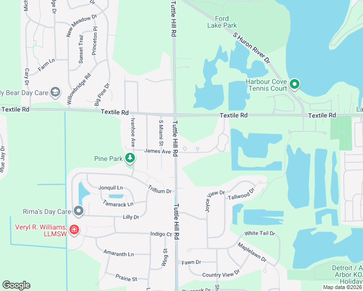 map of restaurants, bars, coffee shops, grocery stores, and more near 9031 Summit Court in Ypsilanti Charter Township