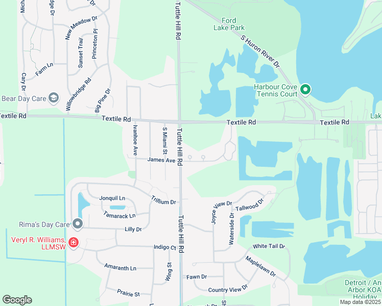 map of restaurants, bars, coffee shops, grocery stores, and more near 9031 Summit Court in Ypsilanti