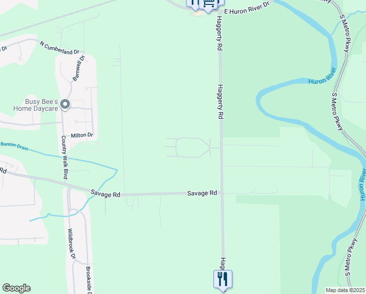 map of restaurants, bars, coffee shops, grocery stores, and more near 41162 North Woodbury Green Drive in Belleville