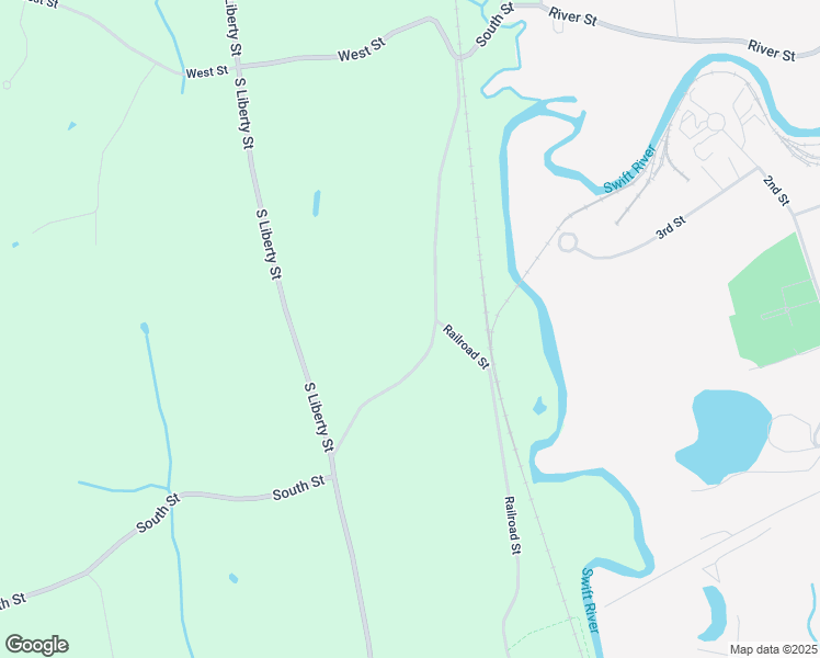 map of restaurants, bars, coffee shops, grocery stores, and more near 168 South Street in Belchertown