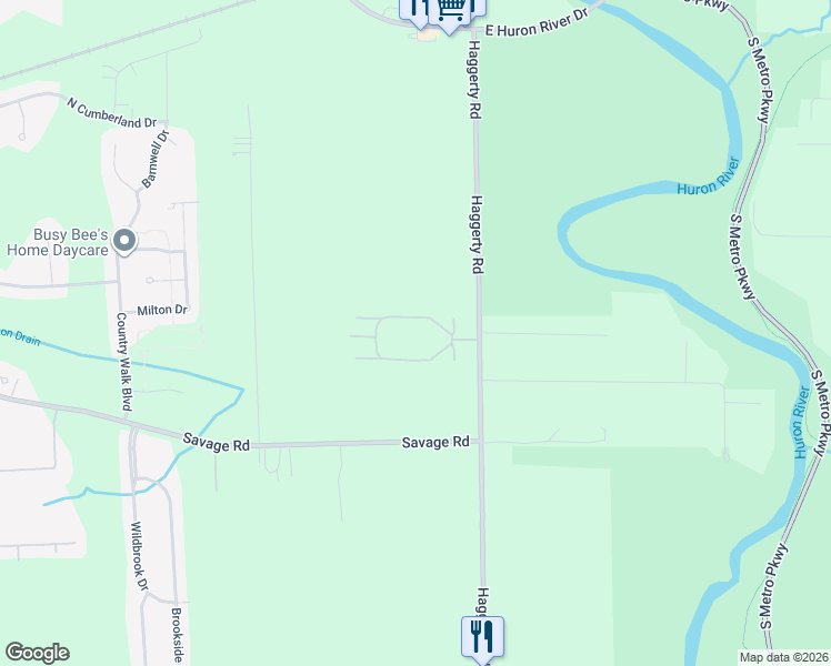 map of restaurants, bars, coffee shops, grocery stores, and more near 41162 North Woodbury Green Drive in Belleville
