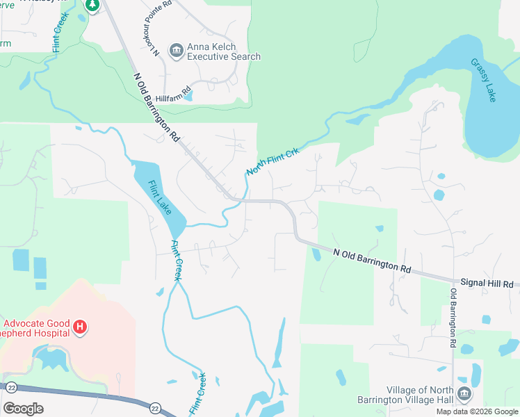 map of restaurants, bars, coffee shops, grocery stores, and more near 111 Woodland Drive in Lake Barrington