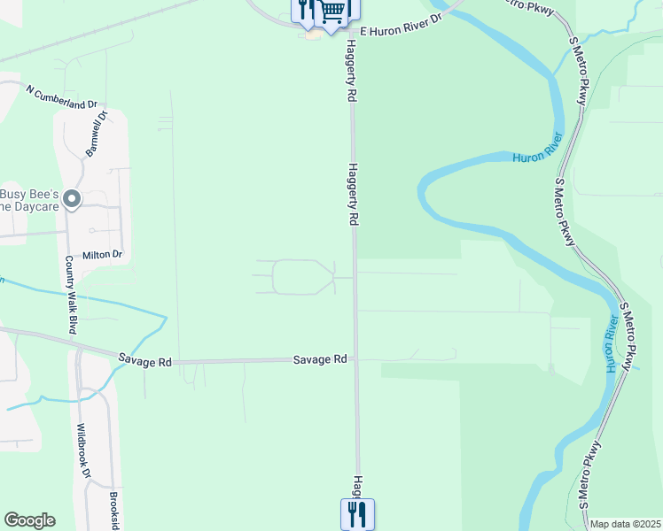 map of restaurants, bars, coffee shops, grocery stores, and more near 41169 South Woodbury Green Drive in Belleville