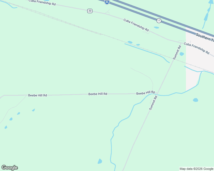 map of restaurants, bars, coffee shops, grocery stores, and more near 8185 Beebe Hill Road in Cuba
