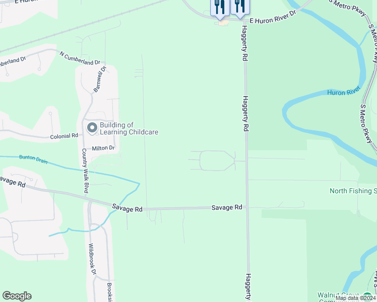 map of restaurants, bars, coffee shops, grocery stores, and more near 41272 North Woodbury Green Drive in Belleville