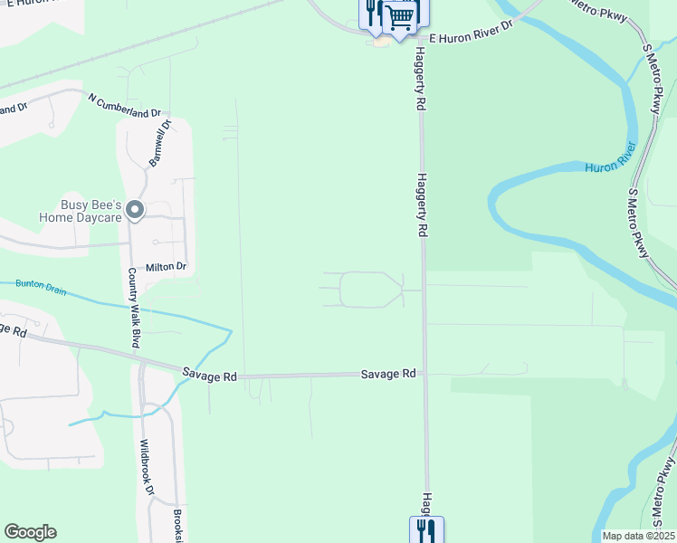 map of restaurants, bars, coffee shops, grocery stores, and more near 41272 North Woodbury Green Drive in Belleville