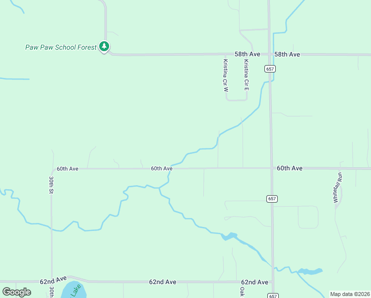 map of restaurants, bars, coffee shops, grocery stores, and more near 28920 60th Avenue in Paw Paw