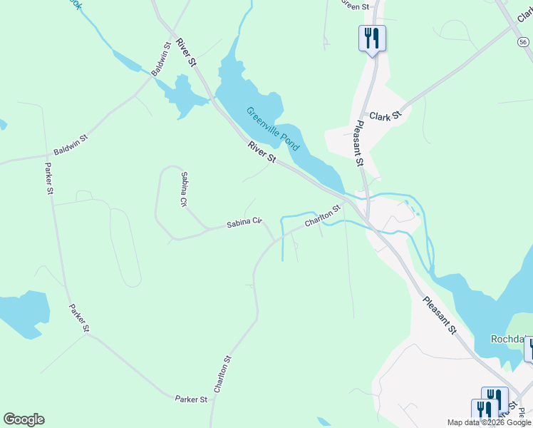 map of restaurants, bars, coffee shops, grocery stores, and more near 4 Wendy Place in Leicester