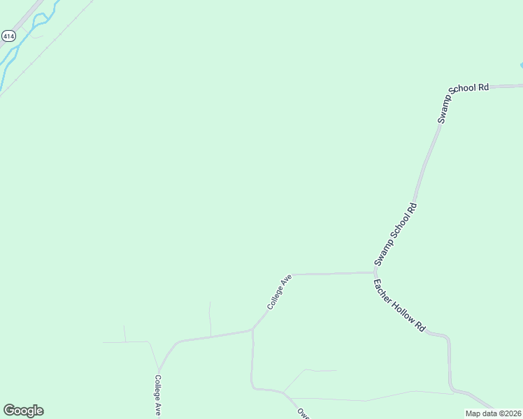 map of restaurants, bars, coffee shops, grocery stores, and more near 4695-4718 College Avenue in Corning