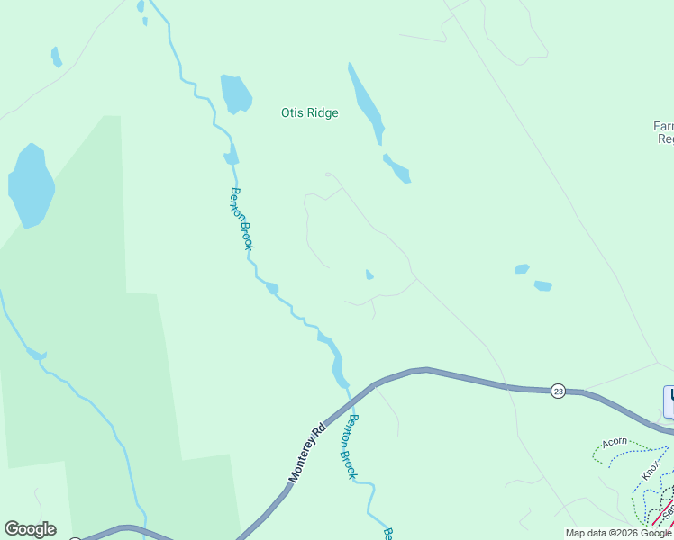 map of restaurants, bars, coffee shops, grocery stores, and more near 26 Bliven Road in Otis