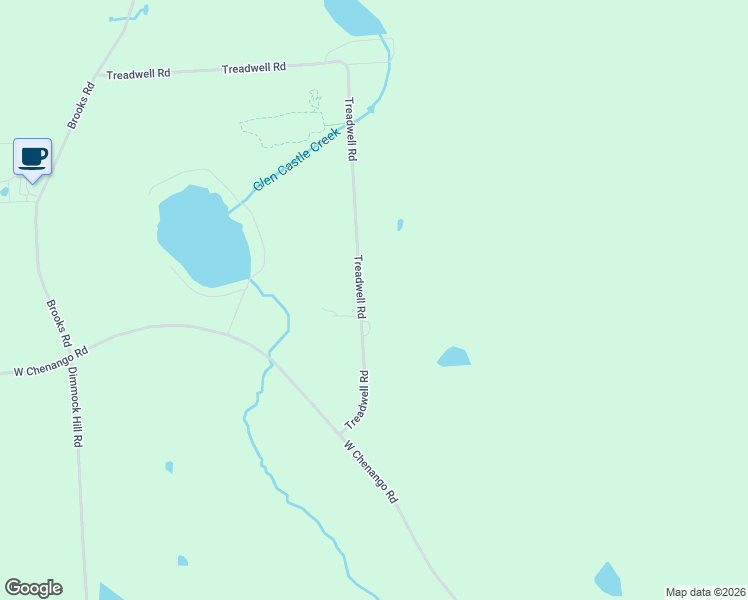 map of restaurants, bars, coffee shops, grocery stores, and more near 64 Treadwell Rd in Binghamton