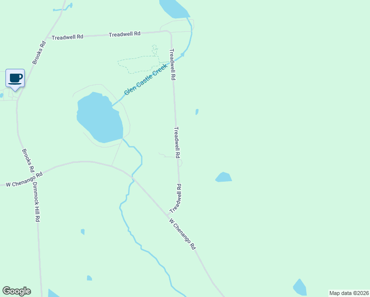 map of restaurants, bars, coffee shops, grocery stores, and more near 64 Treadwell Rd in Binghamton