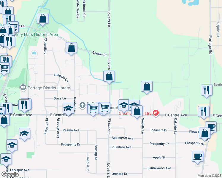 7809 Portage Creek Bicentennial Park Trail (Celery Flats), Portage MI