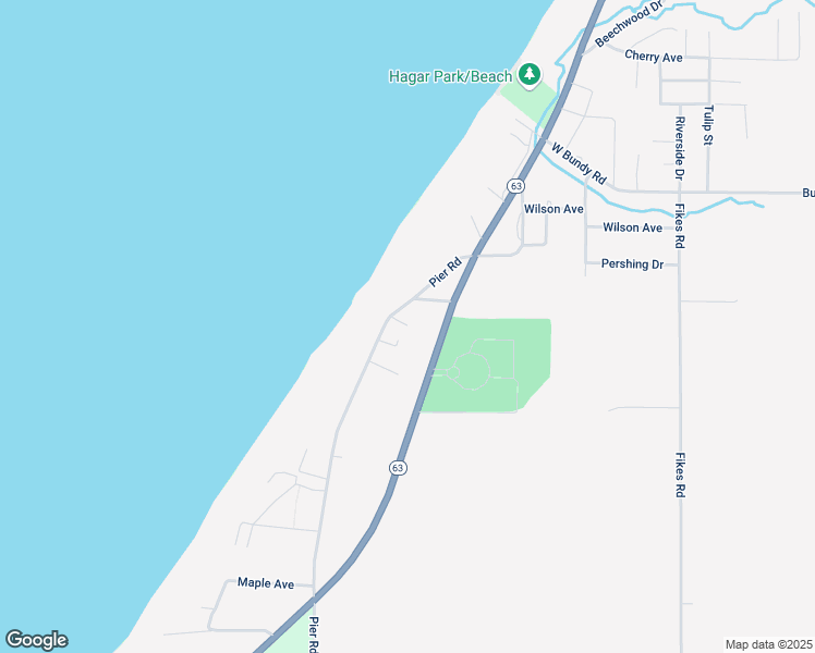 map of restaurants, bars, coffee shops, grocery stores, and more near 5080 Michigan 63 in Coloma
