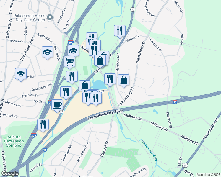 20 Auburn Street, Auburn MA Walk Score