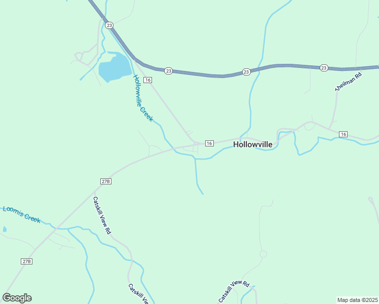 map of restaurants, bars, coffee shops, grocery stores, and more near 322 Route 27b in Hollowville