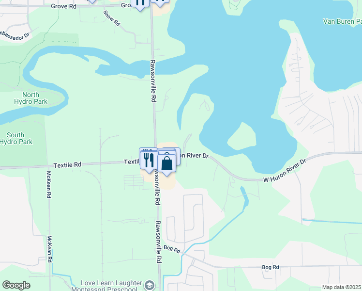 map of restaurants, bars, coffee shops, grocery stores, and more near 13138 Lake Point Boulevard in Belleville
