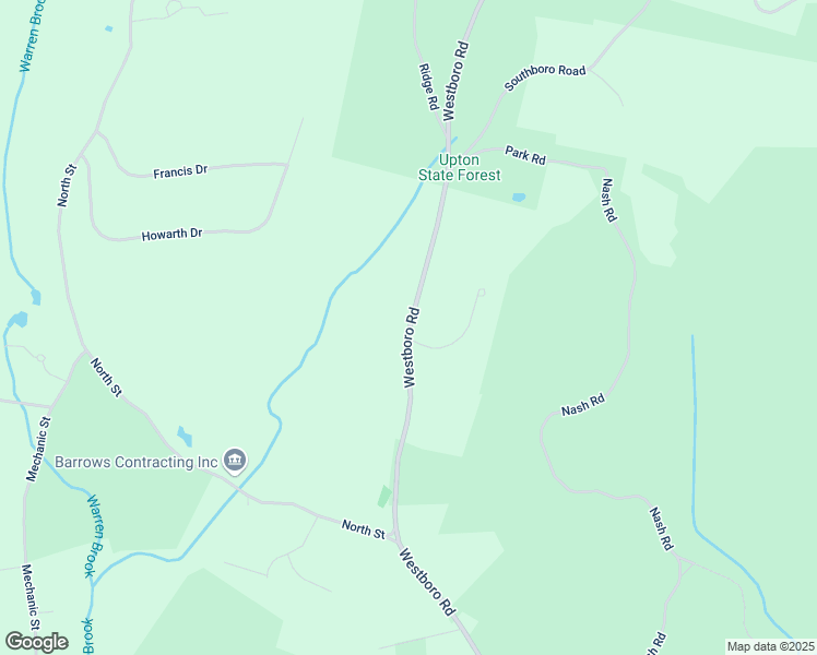 map of restaurants, bars, coffee shops, grocery stores, and more near 181 Westboro Road in Upton
