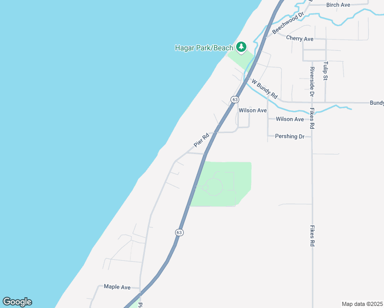 map of restaurants, bars, coffee shops, grocery stores, and more near 5080 Michigan 63 in Coloma
