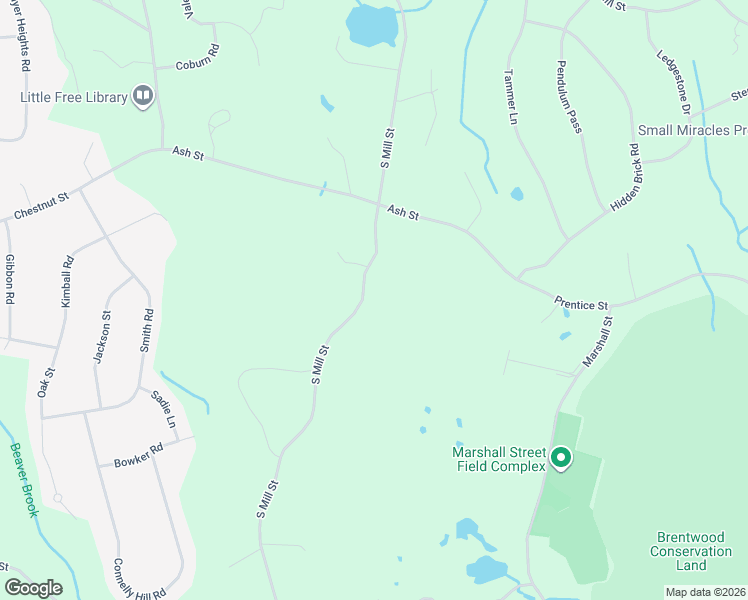 map of restaurants, bars, coffee shops, grocery stores, and more near 63 South Mill Street in Hopkinton