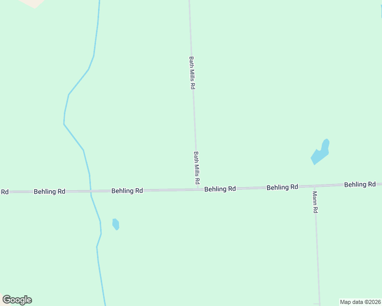 map of restaurants, bars, coffee shops, grocery stores, and more near 3846 Bath Mills Road in Albion