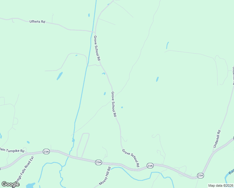 map of restaurants, bars, coffee shops, grocery stores, and more near 490 Grove School Road in Catskill