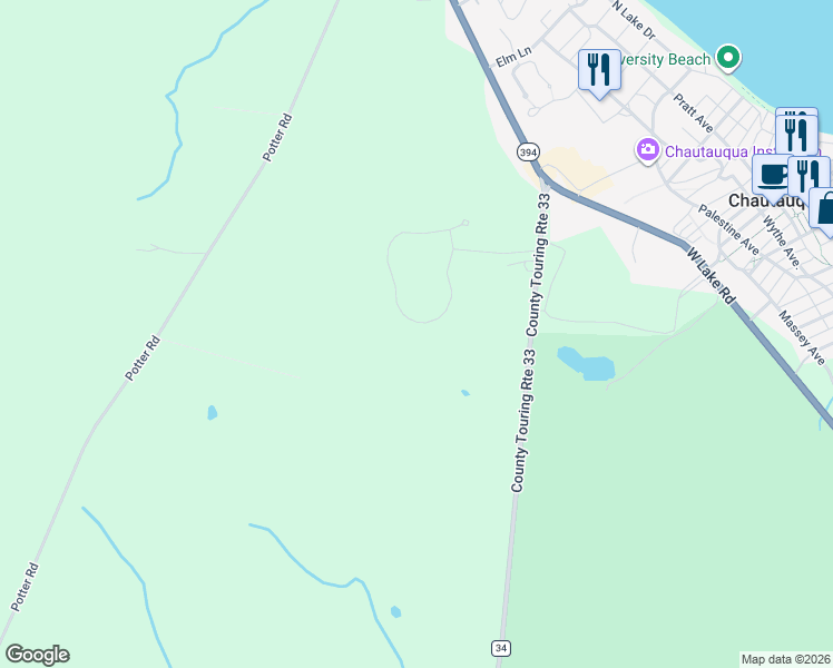 map of restaurants, bars, coffee shops, grocery stores, and more near 2037 Mandolin Ridge Way in Mayville