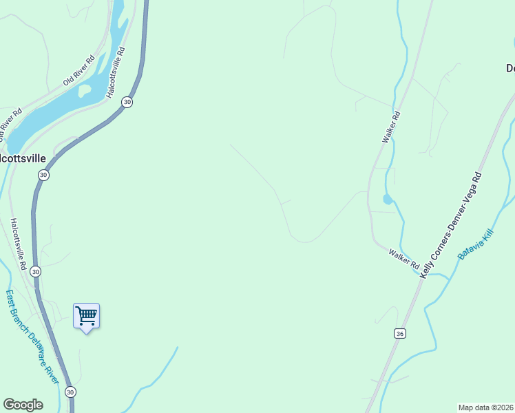 map of restaurants, bars, coffee shops, grocery stores, and more near 212 Quail Ridge Road in Margaretville