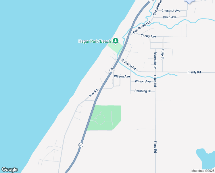 map of restaurants, bars, coffee shops, grocery stores, and more near 5263 Michigan 63 in Coloma