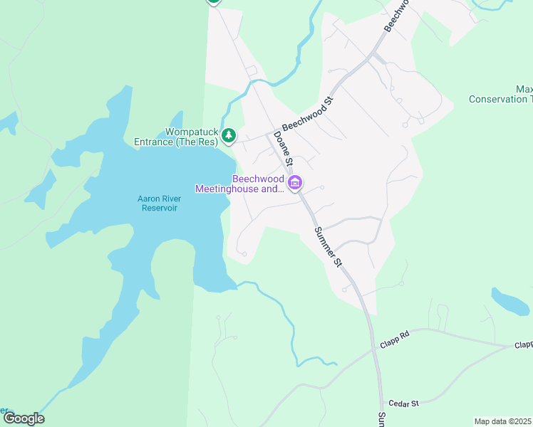 map of restaurants, bars, coffee shops, grocery stores, and more near 49 Aaron River Road in Cohasset