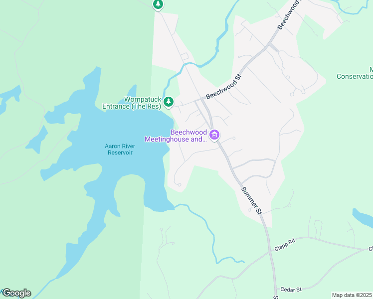 map of restaurants, bars, coffee shops, grocery stores, and more near 49 Aaron River Road in Cohasset