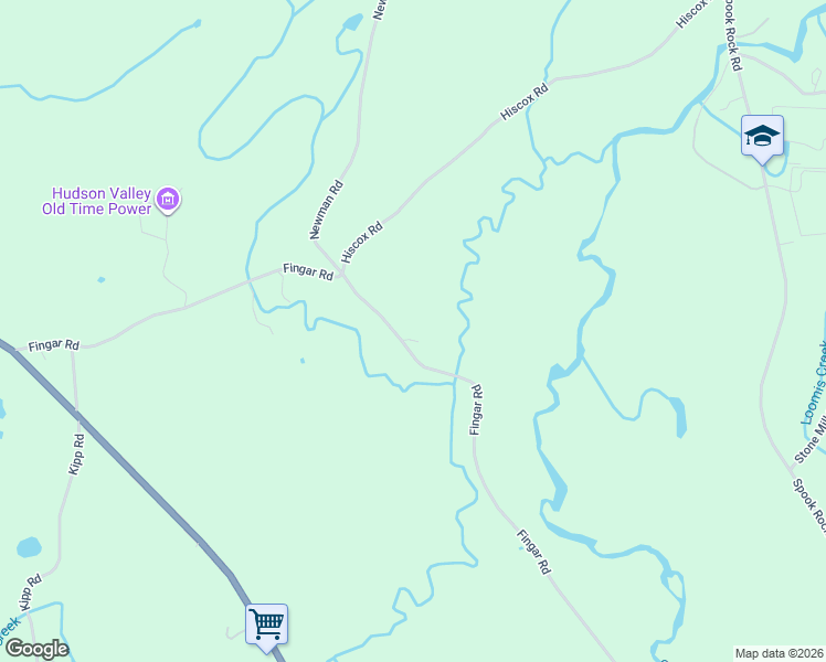 map of restaurants, bars, coffee shops, grocery stores, and more near 274 Fingar Road in Hudson