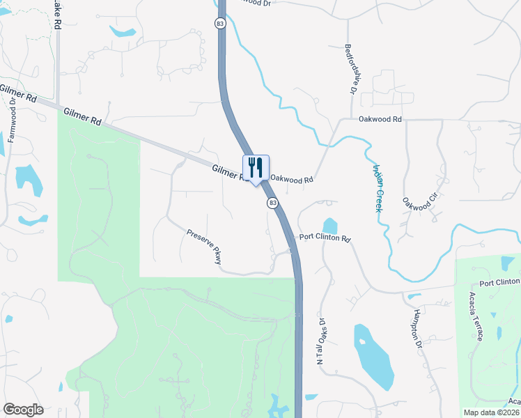 map of restaurants, bars, coffee shops, grocery stores, and more near 4802 Preserve Court in Long Grove
