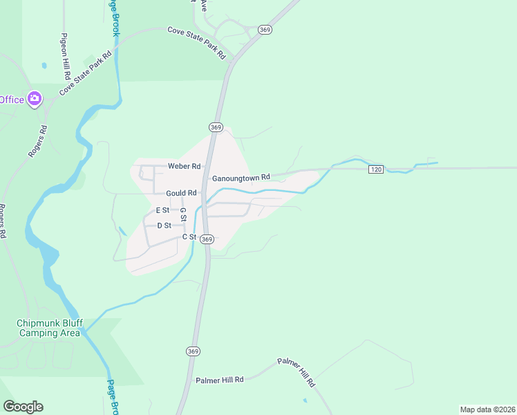 map of restaurants, bars, coffee shops, grocery stores, and more near 780 New York 369 in Port Crane