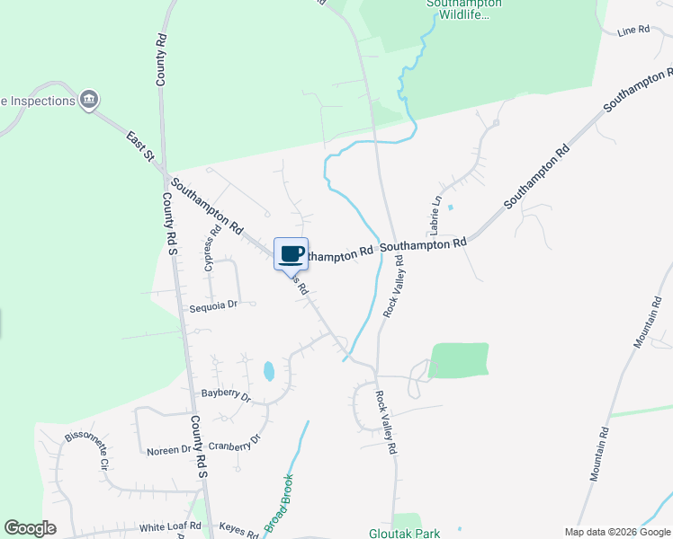 map of restaurants, bars, coffee shops, grocery stores, and more near 350 Southampton Road in Holyoke