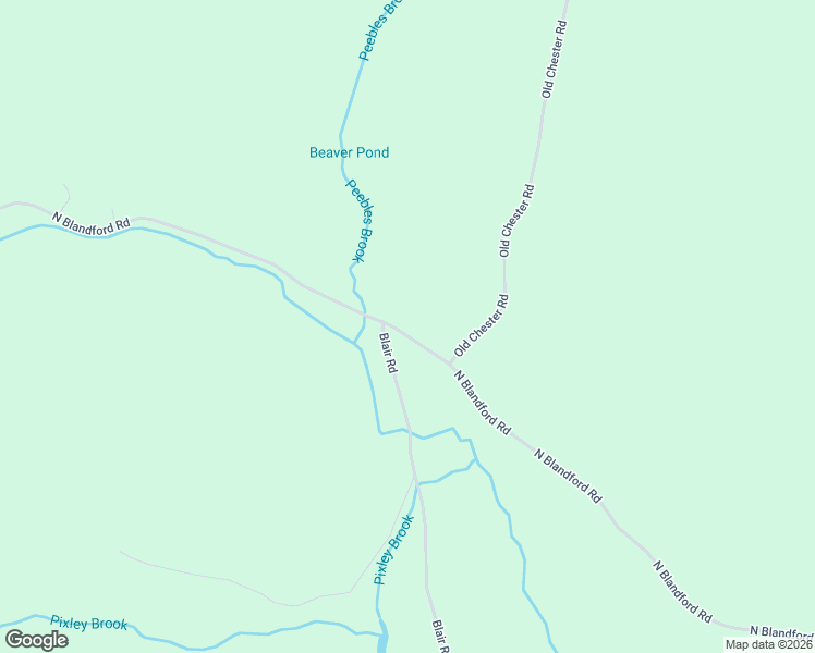 map of restaurants, bars, coffee shops, grocery stores, and more near 112 North Blandford Road in Blandford
