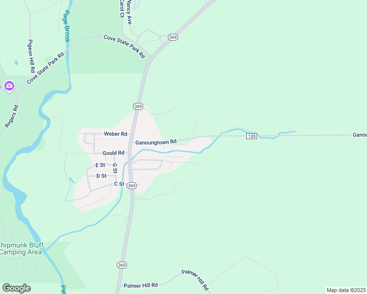 map of restaurants, bars, coffee shops, grocery stores, and more near 50 Ganoungtown Road in Port Crane