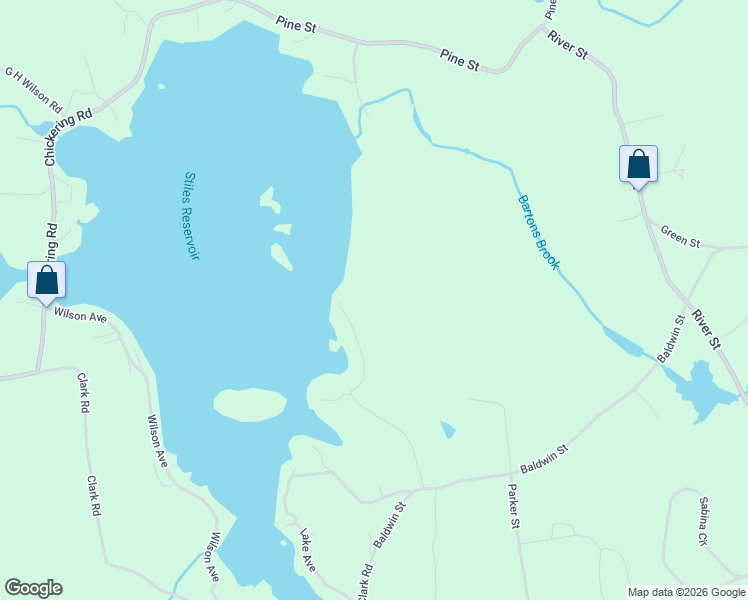 map of restaurants, bars, coffee shops, grocery stores, and more near 48 Salminen Drive in Leicester