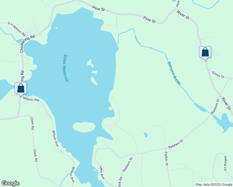 map of restaurants, bars, coffee shops, grocery stores, and more near 48 Salminen Drive in Leicester