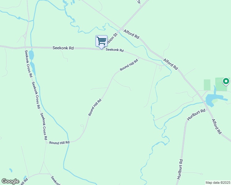 map of restaurants, bars, coffee shops, grocery stores, and more near 18-26 Round Hill Road in Great Barrington