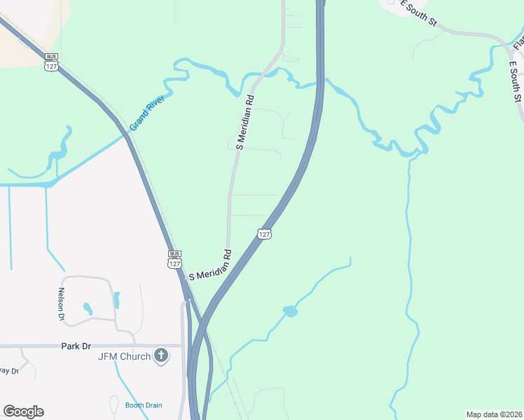 map of restaurants, bars, coffee shops, grocery stores, and more near 3709 Emelia Street in Jackson