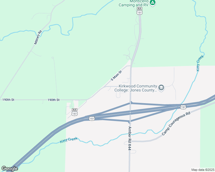 map of restaurants, bars, coffee shops, grocery stores, and more near in Monticello